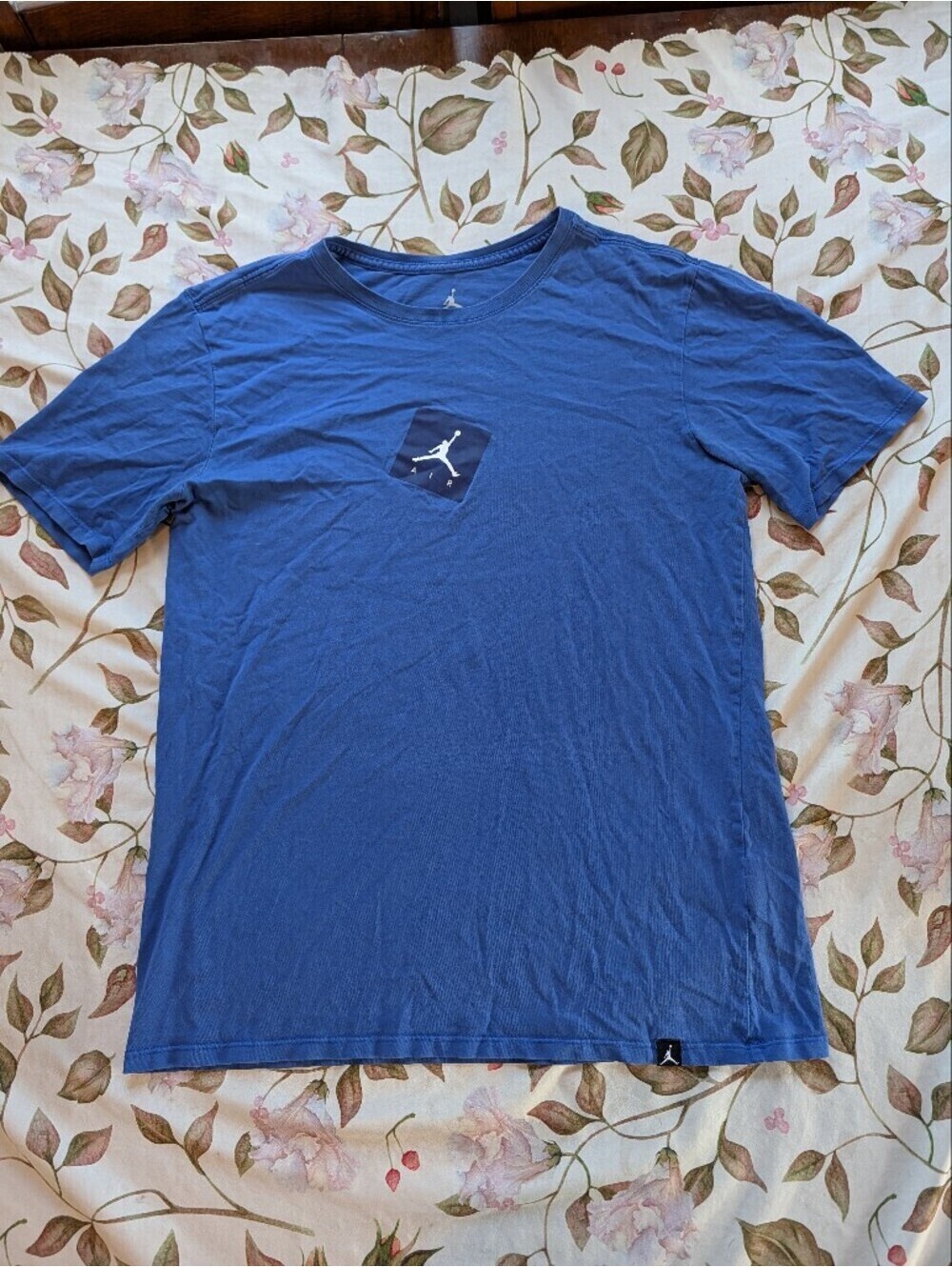 Jordan Blue Short Sleeve Jumpman Logo Tee